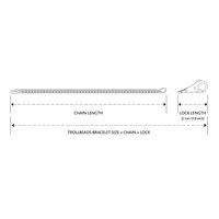 Bracciale Trollbeads Bracciale start in Argento Zaffiro TAGBO-02244 - TAGBO-02244